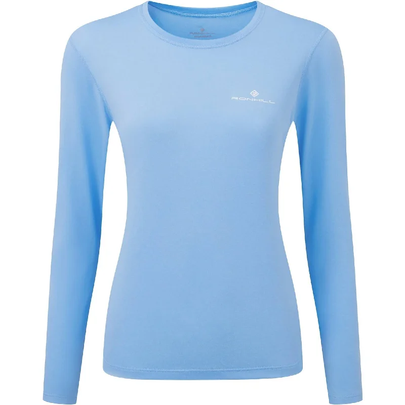 Ronhill Core Long Sleeve Womens Running Top - Blue