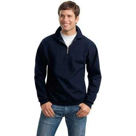 Mens Super Sweats - 1/4-Zip Sweatshirt with Cadet Collar