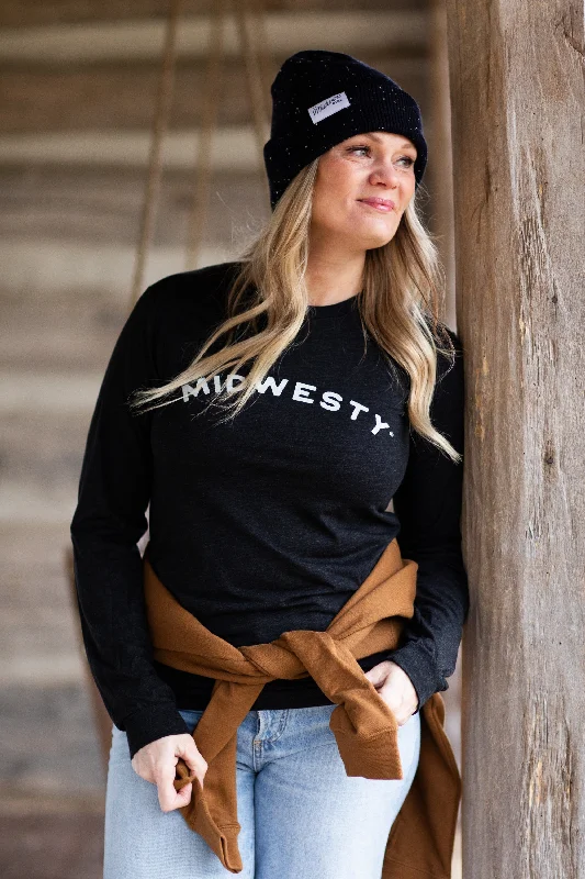 Midwesty® Long Sleeve in Charcoal