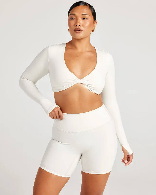 Aura Vantage Long Sleeve - Vanilla Latte