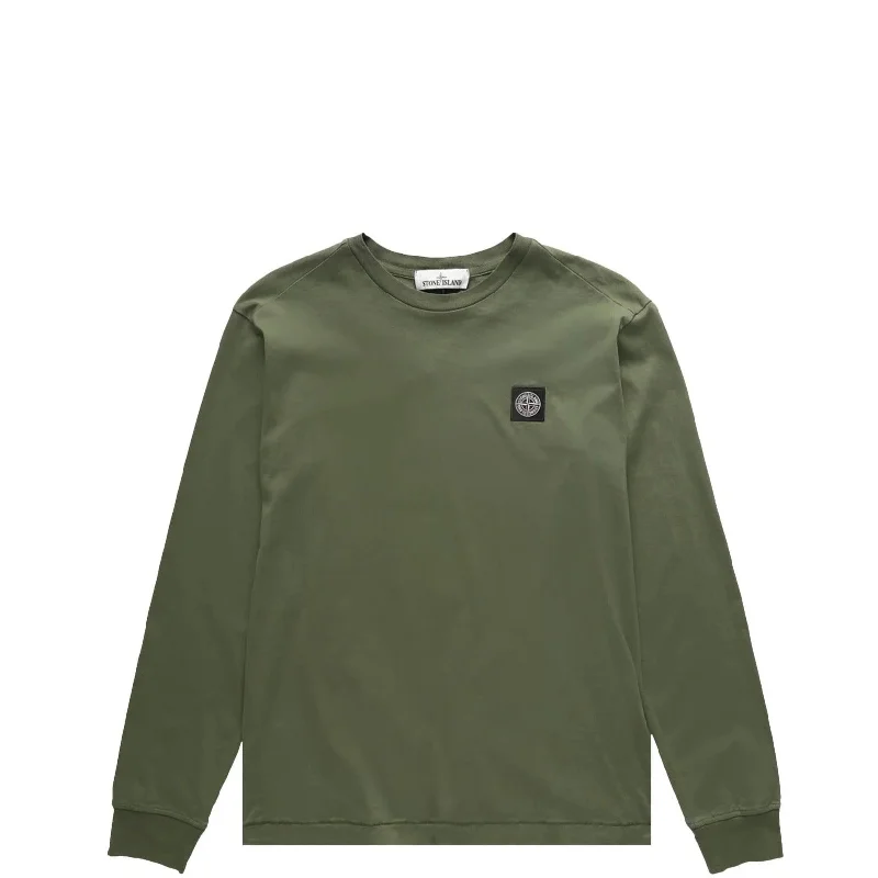 Stone Island Junior Long Sleeve Compass T-Shirt