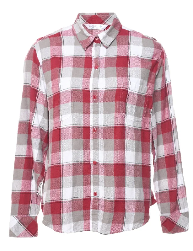 Lee Plaid Shirt - L