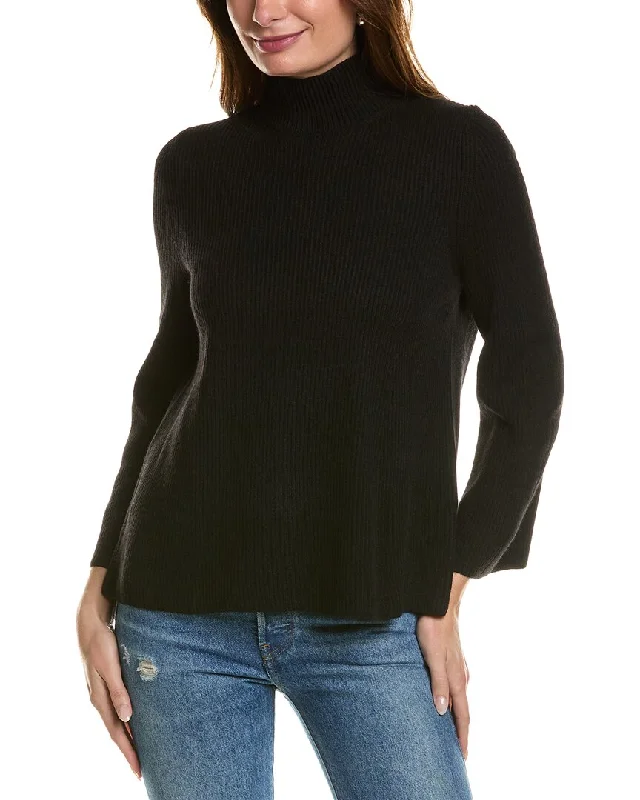 Anne Klein Mock Neck Sweater