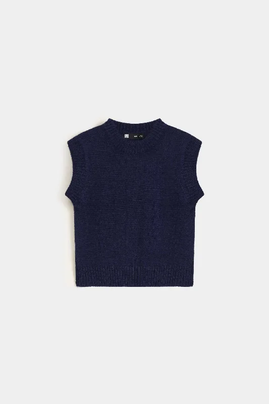 Basic Sleeveless Sweater