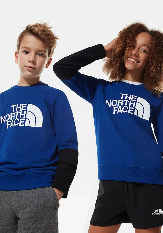 The North Face Kids Drew Peak Crew Jumper, Blue