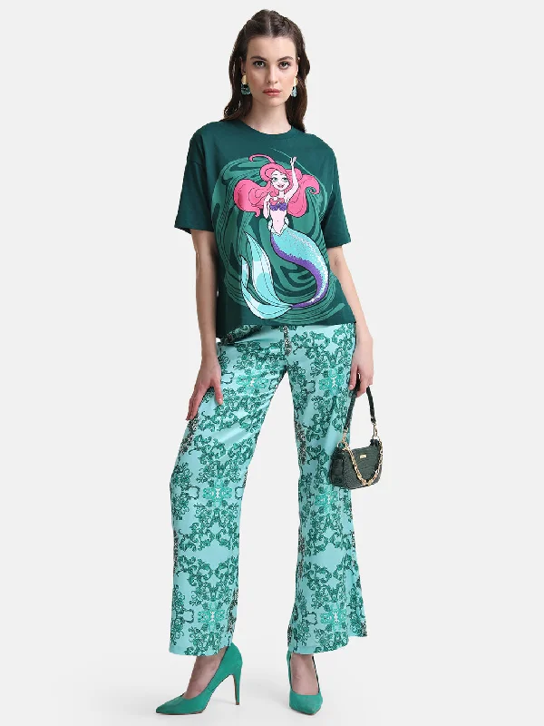 Little Mermaid Graphic Print T-Shirt