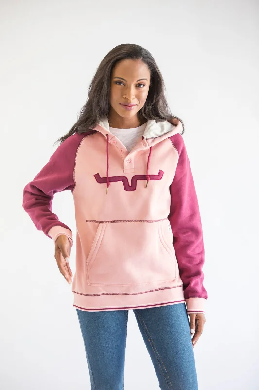 Kimes Ranch Womens Amigo Rose Cotton blend Hoodie