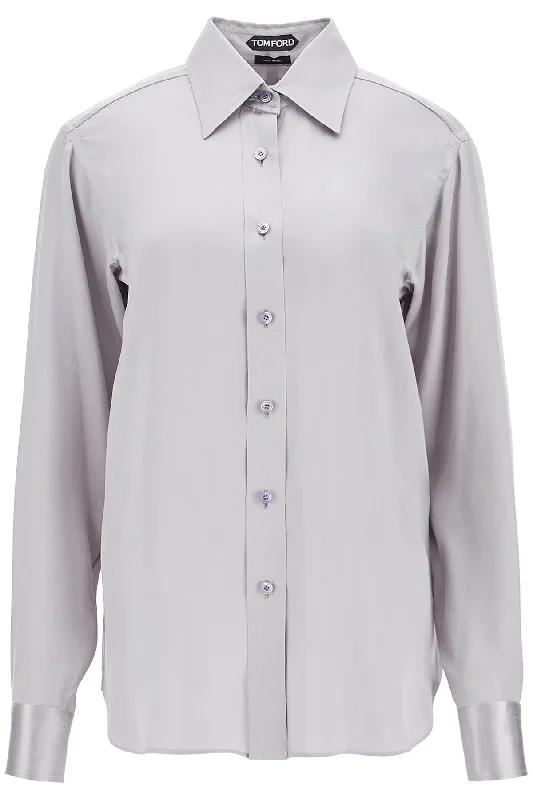 Tom Ford Women's Silk Satin Shirt For Women