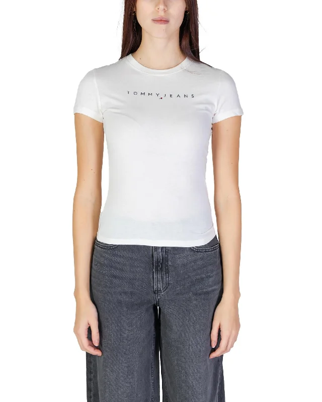 Tommy Hilfiger Jeans Round Neck Short Sleeve Cotton T-Shirt