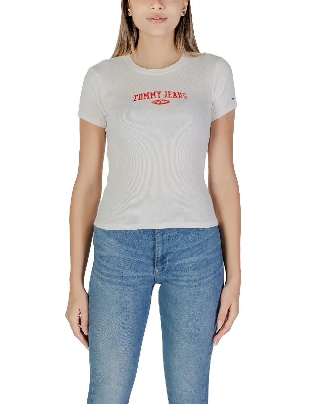 Tommy Hilfiger Jeans Round Neck Short Sleeve Cotton T-shirt