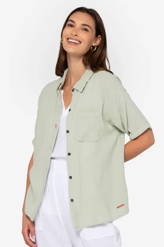 Boheme Slub Gauze Beach Shirt